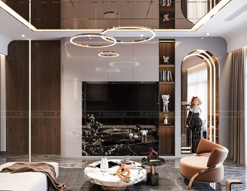 nội thất hiện đại phong cách modern luxury