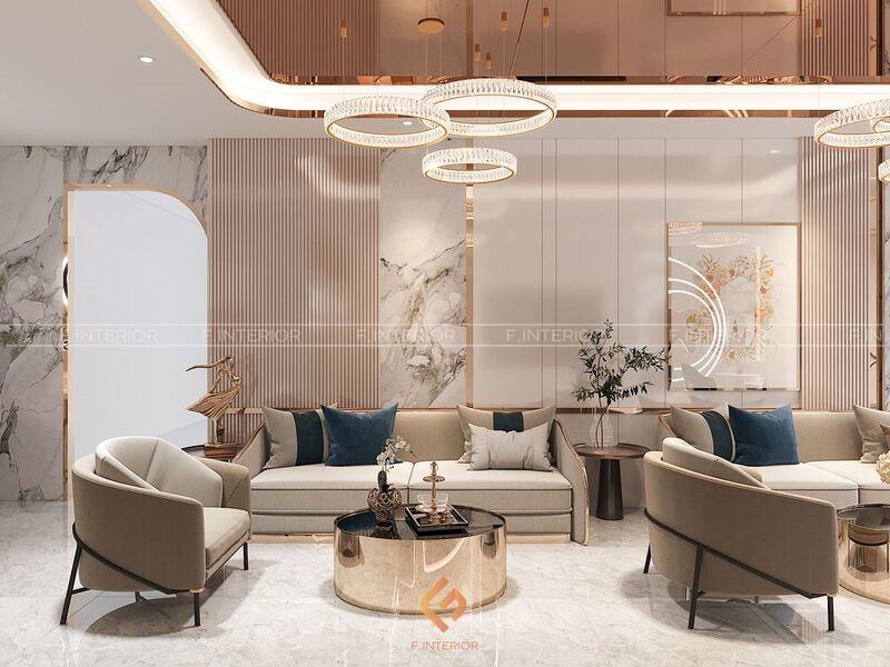 ý tưởng thiết kế nội thất phong cách modern luxury