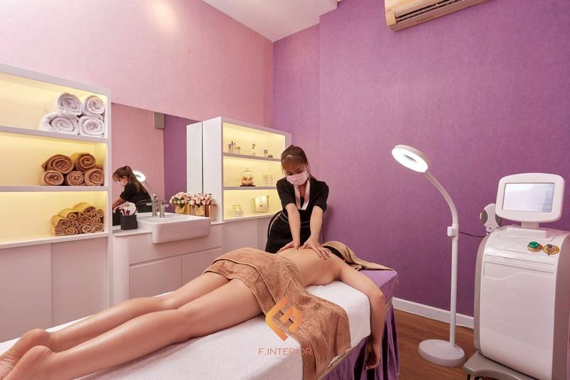 mẫu thiết kế spa đẹp hiện đại