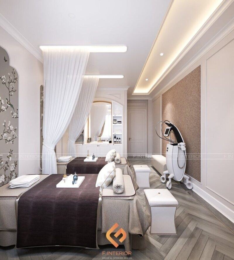 thiết kế quán spa đẹp