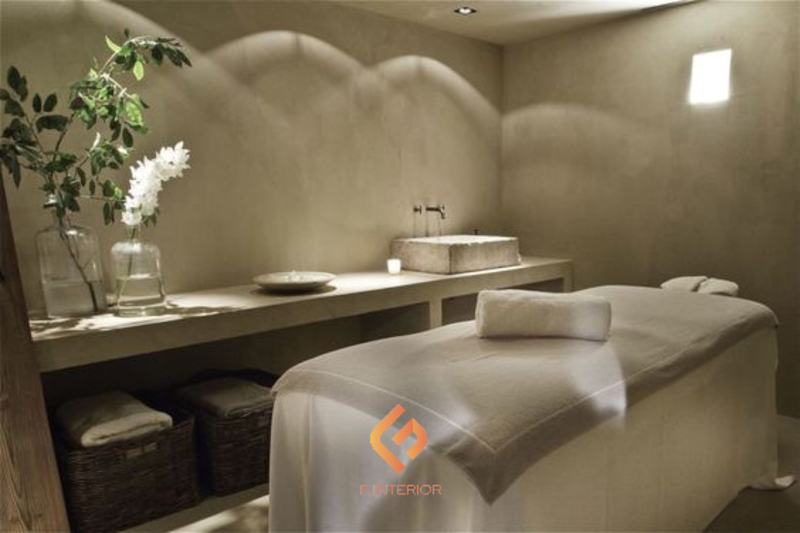 thiết kế nội thất spa 20m2 chất lượng