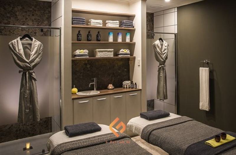 Thiết kế nội thất spa 20m2 phong cách hiện đại.