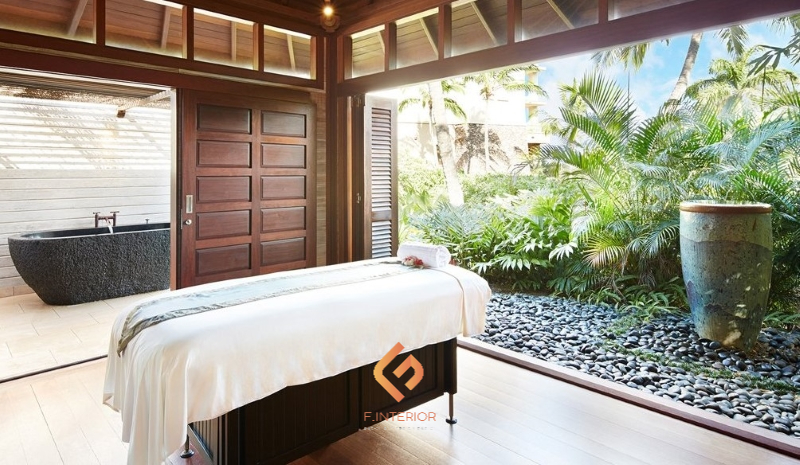 các thiết kế spa thiên nhiên