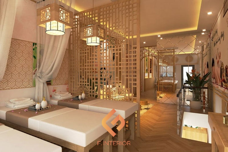 mẫu thiết kế spa dưỡng sinh đẹp