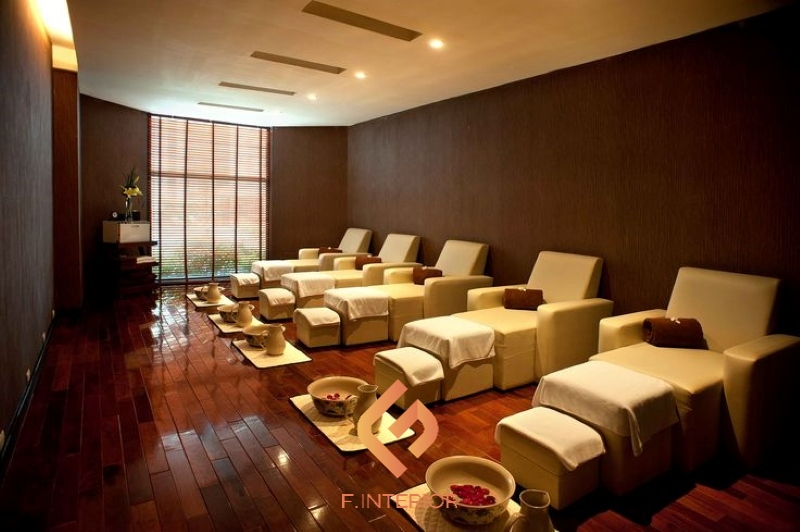 mẫu thiết kế spa gội đầu dưỡng sinh đông y