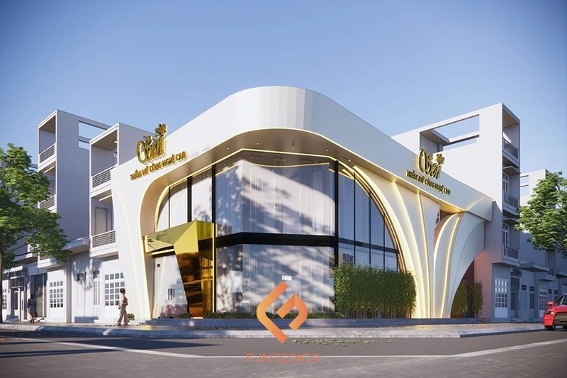 Thiết kế mặt tiền spa để thu hút khách hàng.