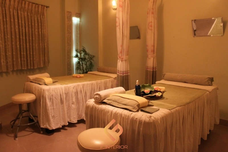 thiết kế spa nhỏ gọn 2 giường