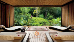 thiết kế spa thiên nhiên