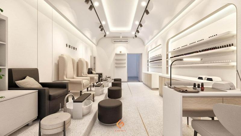 thiết kế tiệm nail