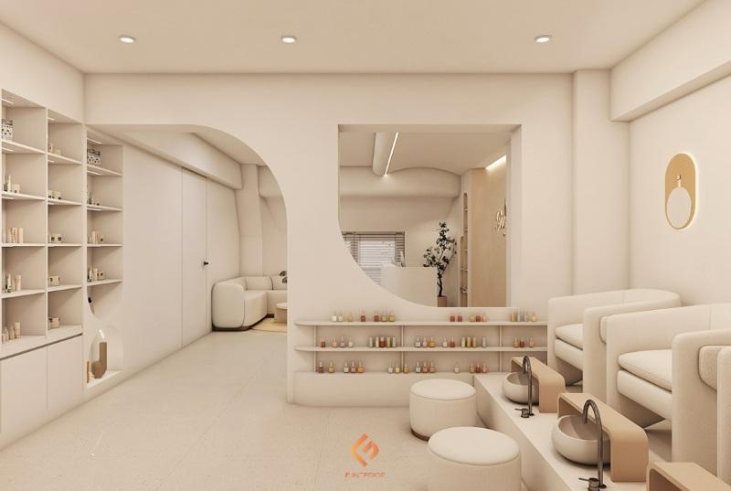 thiết kế tiệm nail