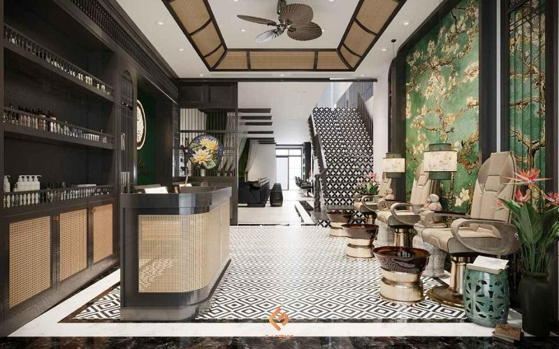 thiết kế tiệm nail