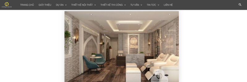 công ty thiết kế thi công spa