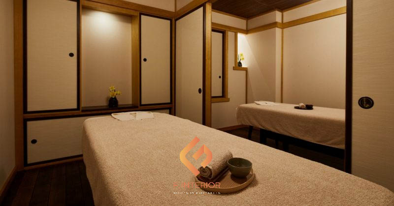 mẫu thiết kế spa Nhật Bản