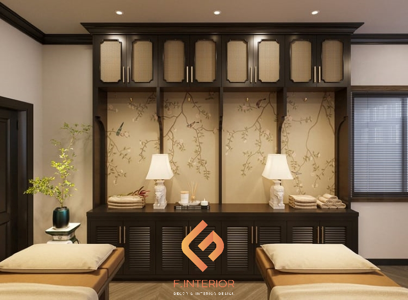 thiết kế spa indochine đẳng cấp