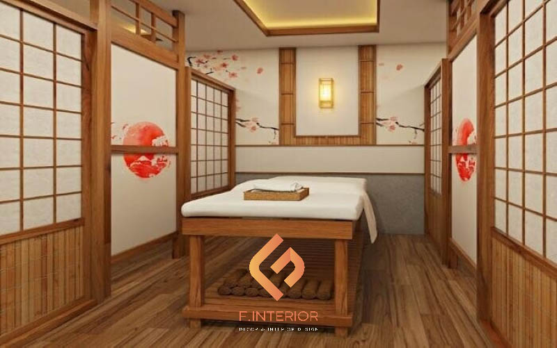 thiết kế spa Nhật Bản độc đáo