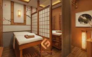 thiết kế spa phong cách nhật bản