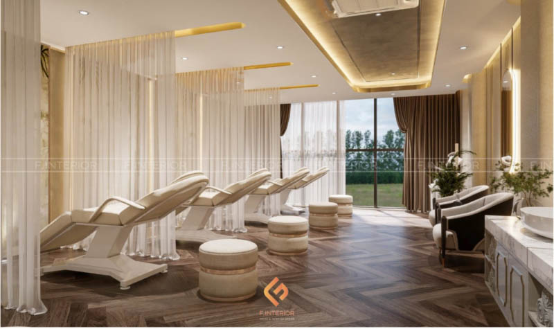 bản thiết kế spa