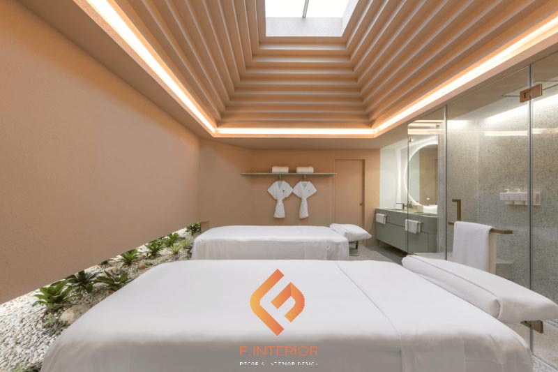 cách trang trí phòng spa đẹp