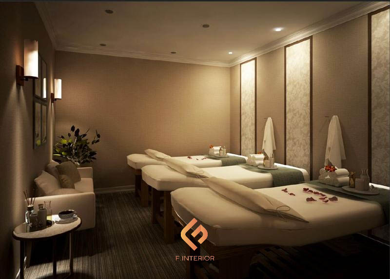 thiết kế nội thất spa 30m2