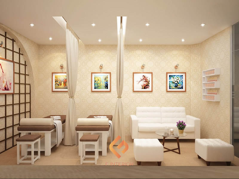 mẫu thiết kế spa 30m2 đẹp