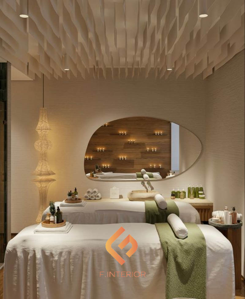 thiết kế không gian spa đẹp 30m2