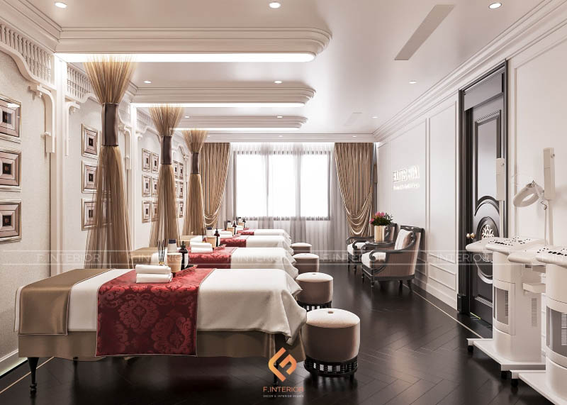 thiết kế phòng spa đẹp