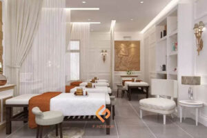 thiết kế spa 30m2