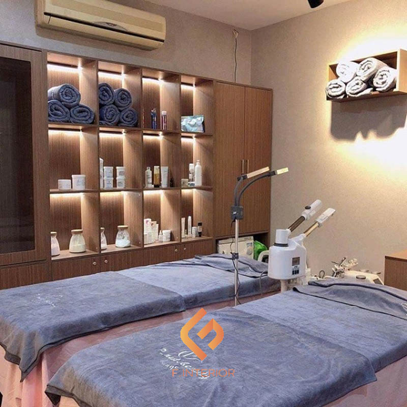 thiết kế spa 30m2 đẹp