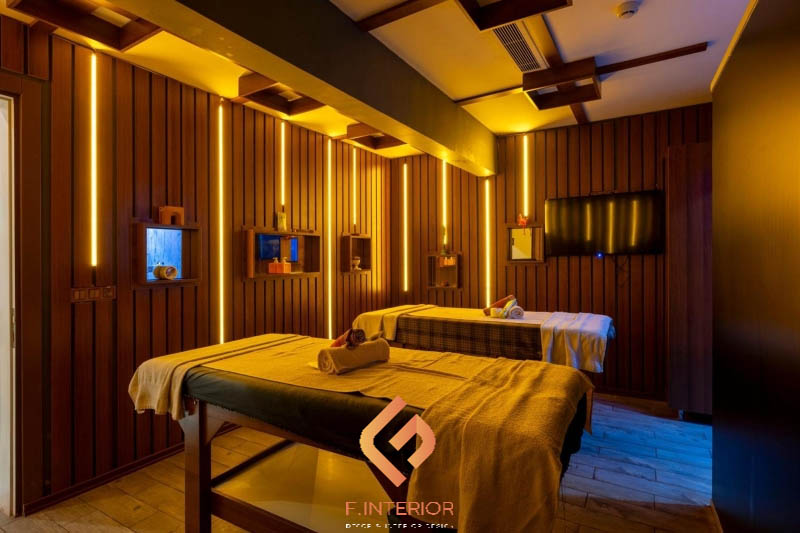 thiết kế spa massage