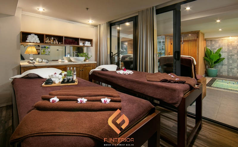 thiết kế thi công nội thất spa