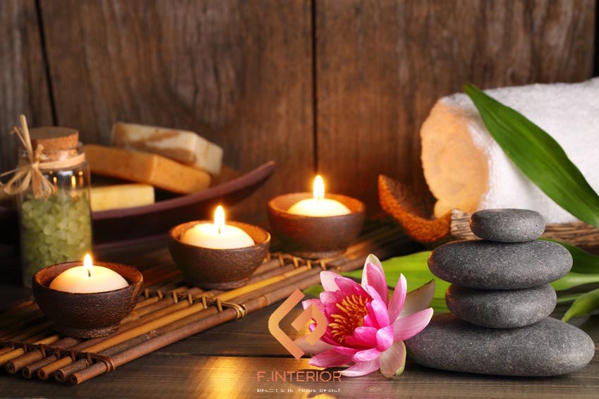 trang trí spa dưỡng sinh