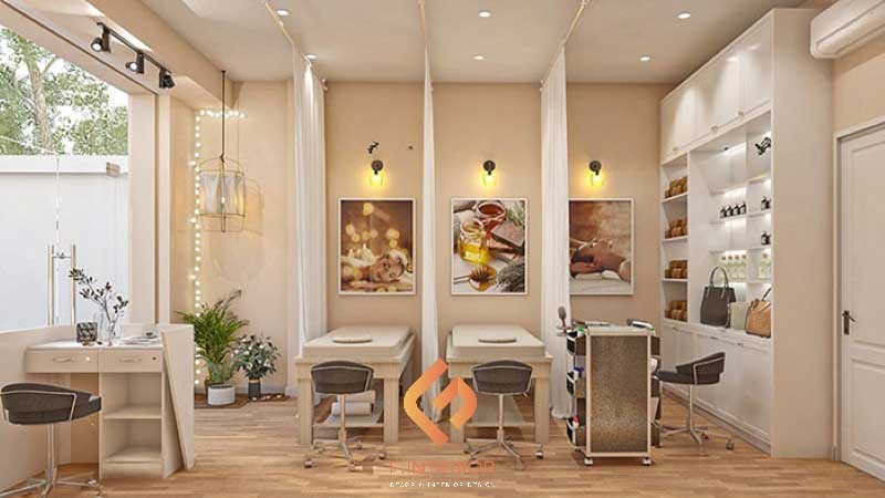 mẫu thiết kế spa dưỡng sinh đẹp