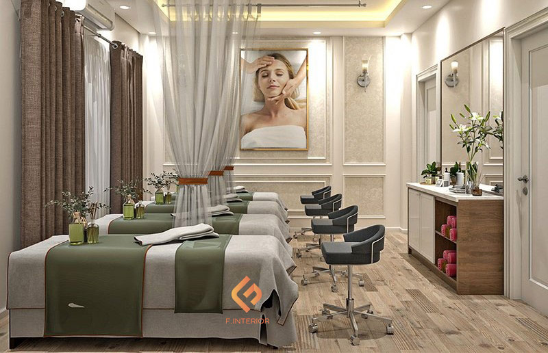 setup spa nhỏ đẹp