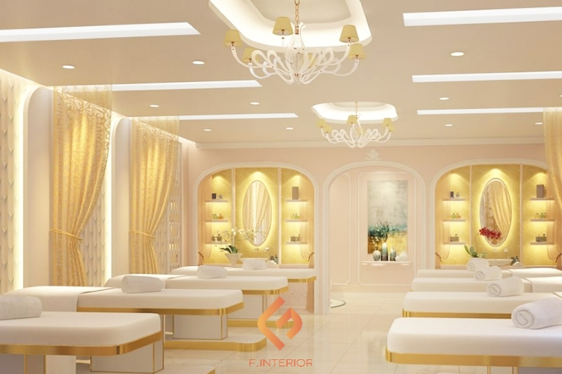 thiết kế setup spa nhỏ