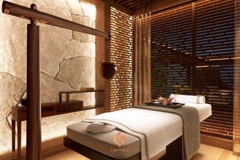 thiết kế spa gội đầu dưỡng sinh đặc sắc