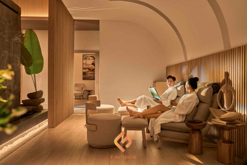 vách ngăn tường spa