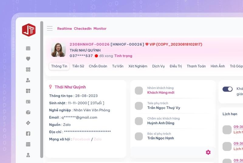 phần mềm quản lý spa