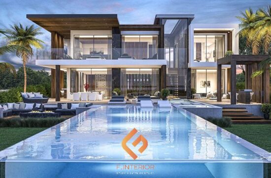thiết kế nội thất biệt thự nghỉ dưỡng