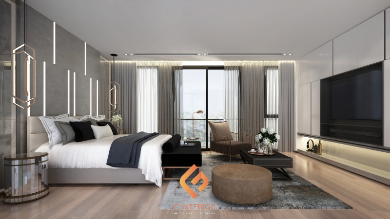 thiết kế nội thất biệt thự luxury