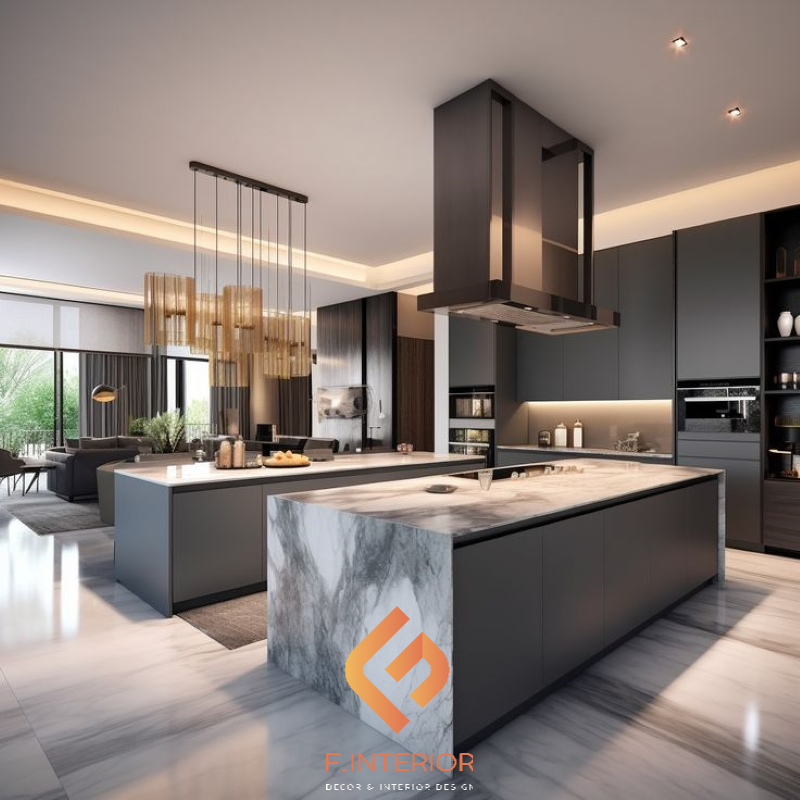 thiết kế nội thất biệt thự luxury
