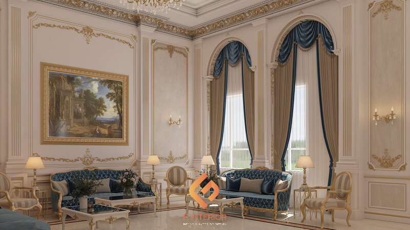 thiết kế nội thất biệt thự luxury