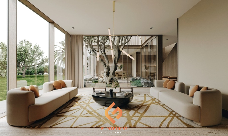 thiết kế nội thất biệt thự luxury