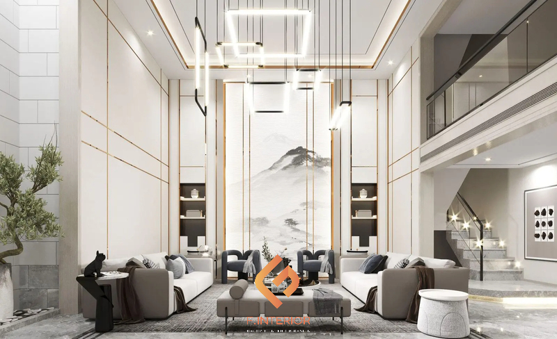 thiết kế nội thất biệt thự luxury