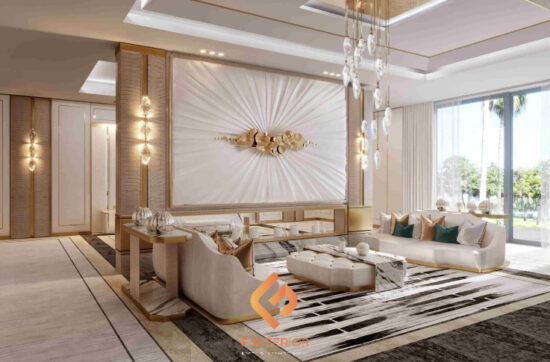 thiết kế nội thất biệt thự luxury