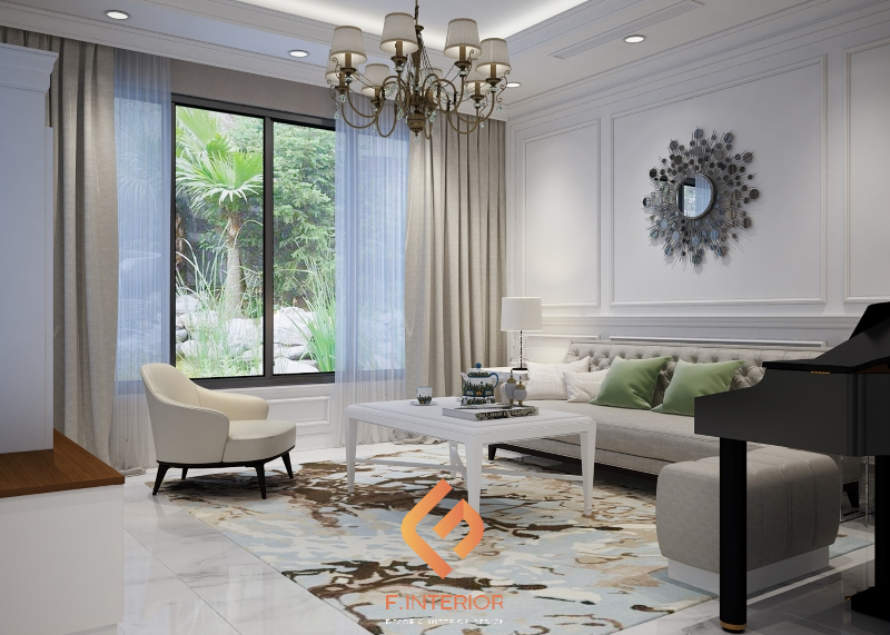 thiết kế nội thất biệt thự tại quảng ninh