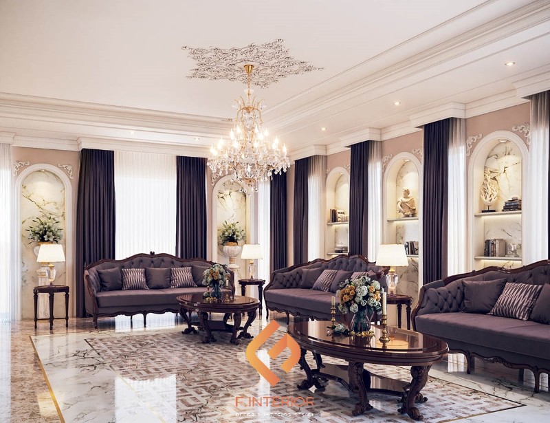 thiết kế nội thất biệt thự tại quảng ninh
