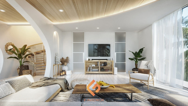 thiết kế nội thất biệt thự tại quảng ninh