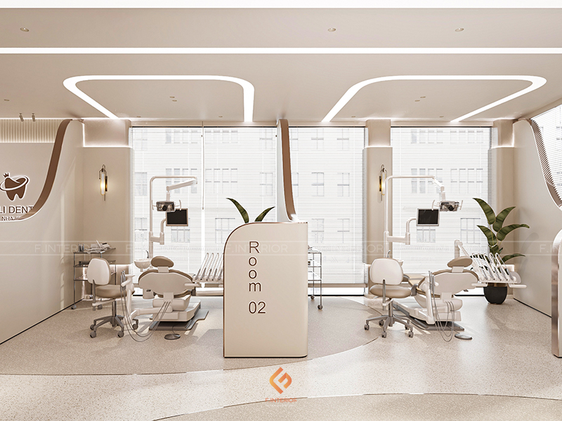 Nha khoa Cali Dentist do F.Interior thiết kế