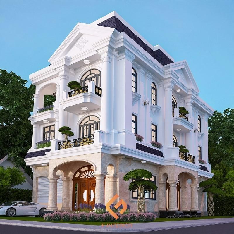 đơn giá thi công biệt thự tân cổ điển