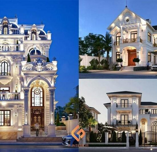 đơn giá thi công biệt thự tân cổ điển